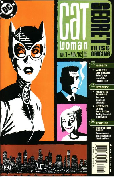 Catwoman Secret Files and Origins 2002 #1 Direct Sales - back issue - $6.00