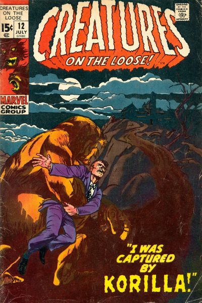 Creatures on the Loose 1971 #12 - back issue - $9.00