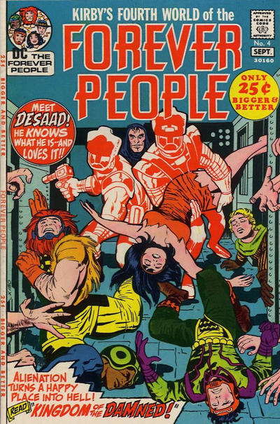 The Forever People 1971 #4 - back issue - $14.00