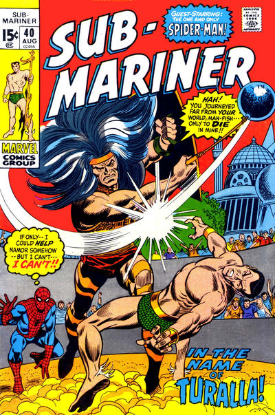 Sub-Mariner 1968 #40 - back issue - $5.00