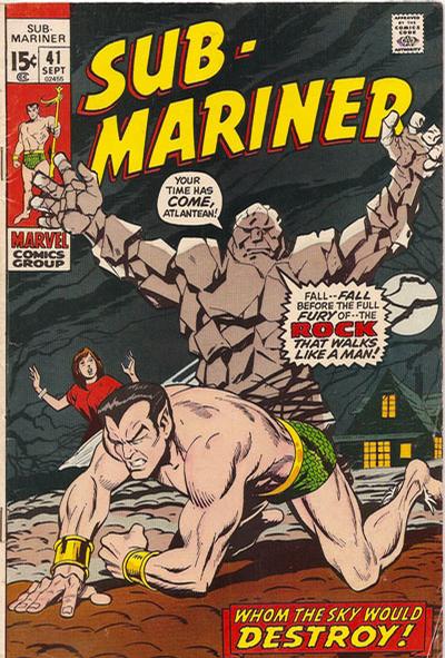 Sub-Mariner 1968 #41 - back issue - $8.00