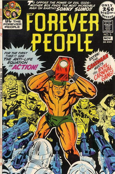 The Forever People 1971 #5 - back issue - $5.00