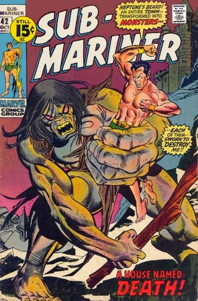 Sub-Mariner 1968 #42 - back issue - $8.00