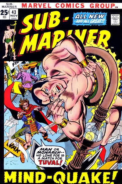 Sub-Mariner 1968 #43 - back issue - $5.00