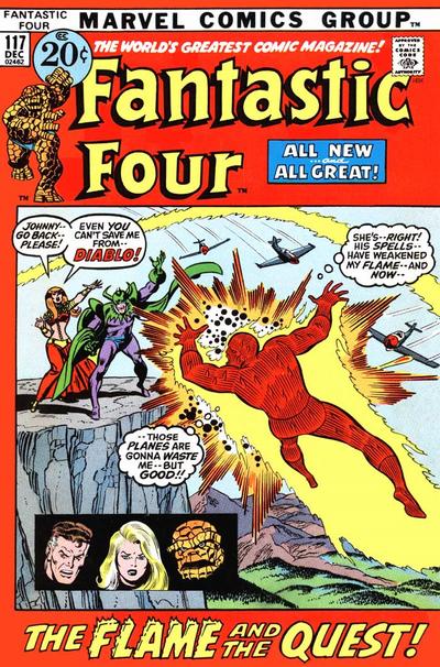 Fantastic Four 1961 #117 - back issue - $8.00