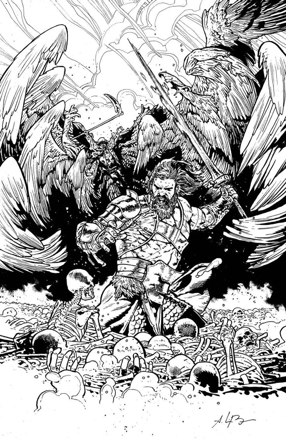 SKYBOUND X #2 CVR D 10 COPY INCV B&W BRESSAN