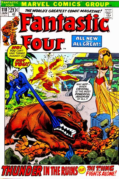Fantastic Four 1961 #118 - reader copy - $3.00