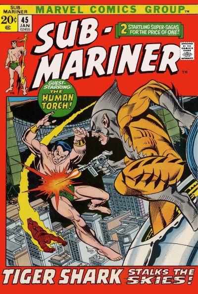 Sub-Mariner 1968 #45 - back issue - $4.00