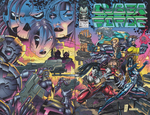 Cyberforce 1992 #1 Direct ed. - back issue - $4.00