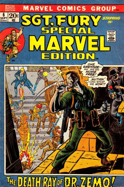 Special Marvel Edition 1971 #6 - back issue - $5.00