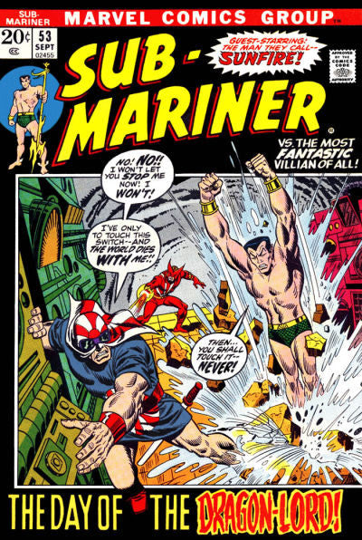 Sub-Mariner 1968 #53 - back issue - $14.00