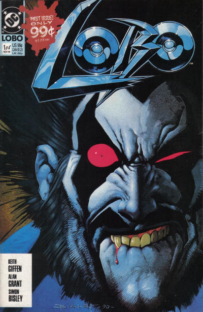 Lobo 1990 #1 Direct ed. - back issue - $12.00