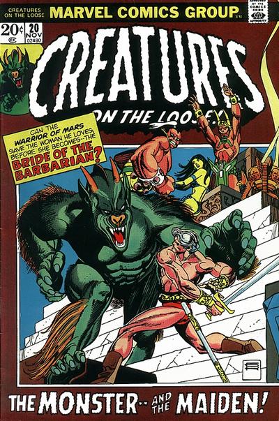 Creatures on the Loose 1971 #20 - back issue - $5.00