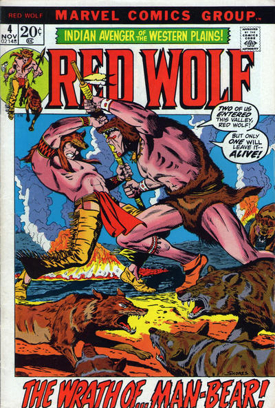 Red Wolf 1972 #4 - back issue - $14.00