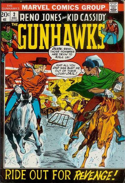 Gunhawks 1972 #2 - back issue - $7.00