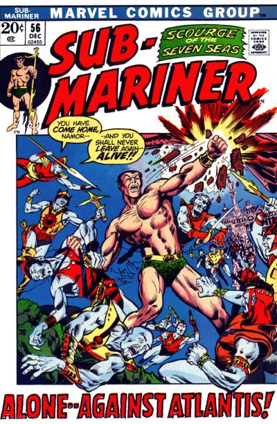 Sub-Mariner 1968 #56 - back issue - $11.00