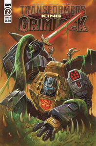 TRANSFORMERS KING GRIMLOCK #2 CVR A HORLEY (OF 5)