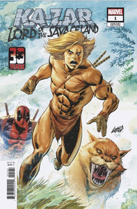 KA-ZAR LORD SAVAGE LAND #1 LIEFELD DEADPOOL 30TH VAR (OF 5)