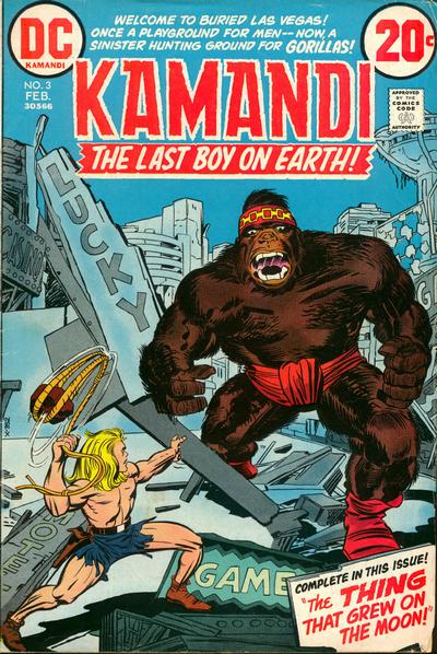 Kamandi, the Last Boy on Earth 1972 #3 - back issue - $5.00