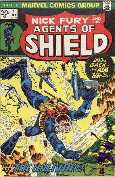 SHIELD [Nick Fury and His Agents of SHIELD] 1973 #1 - 8.0 - $18.00