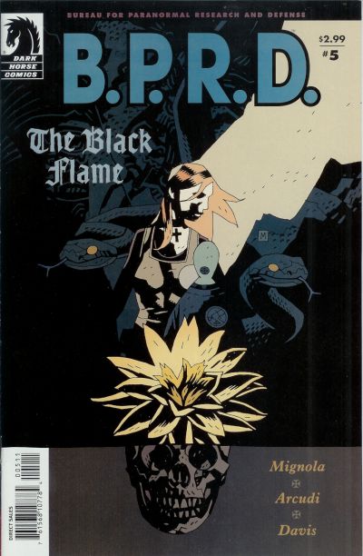 B.P.R.D., The Black Flame 2005 #5 22 - back issue - $3.00