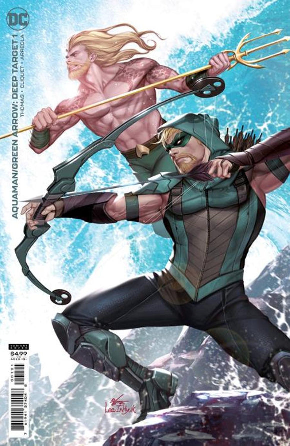 AQUAMAN GREEN ARROW DEEP TARGET #1 CVR B INHYUK LEE CARD STOCK VAR (OF 7)