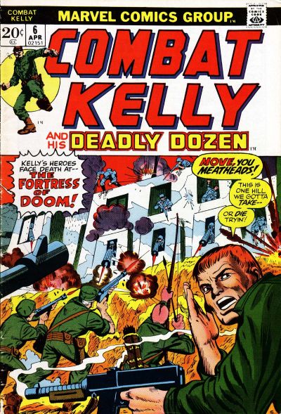 Combat Kelly 1972 #6 - back issue - $5.00