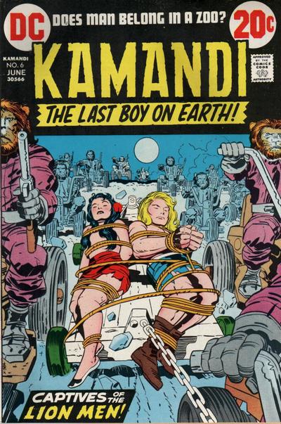 Kamandi, the Last Boy on Earth 1972 #6 - back issue - $5.00