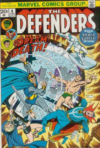 The Defenders 1972 #6 Regular Edition - reader copy - $4.00