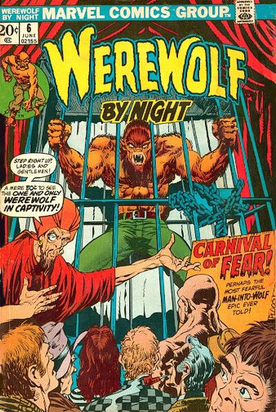 Werewolf by Night 1972 #6 - 8.5 - $20.00