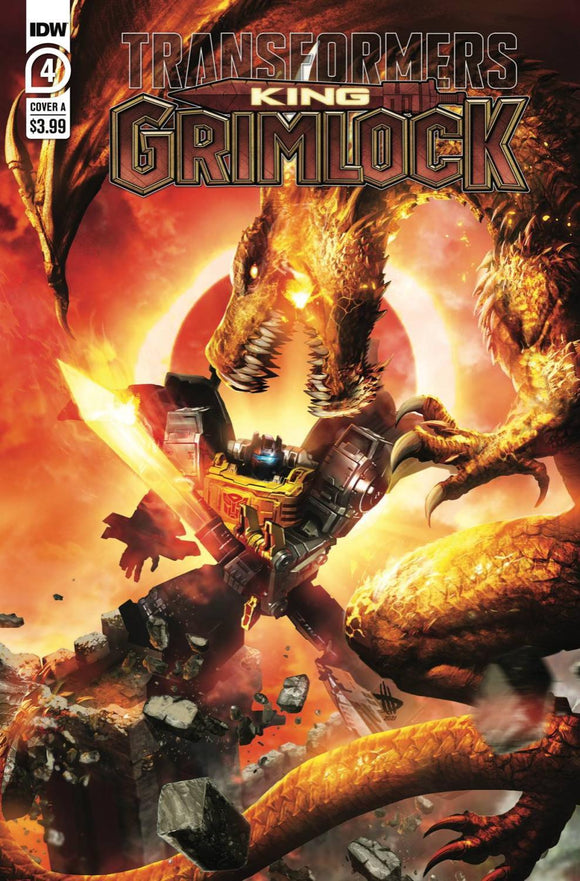 TRANSFORMERS KING GRIMLOCK #4 CVR A WILKINS (OF 5)