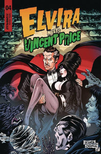 ELVIRA MEETS VINCENT PRICE #4 CVR A ACOSTA