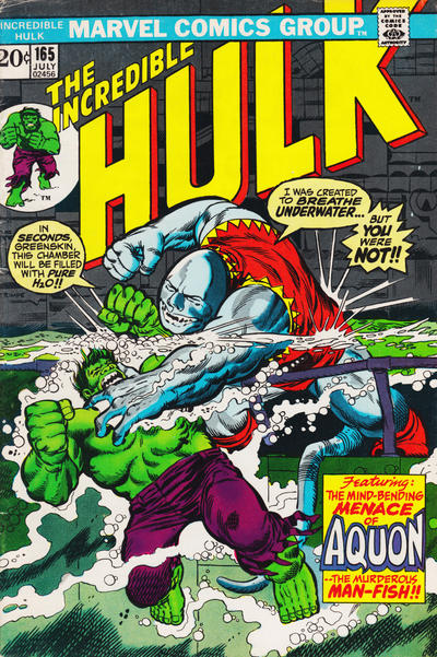 The Incredible Hulk 1968 #165 - back issue - $7.00