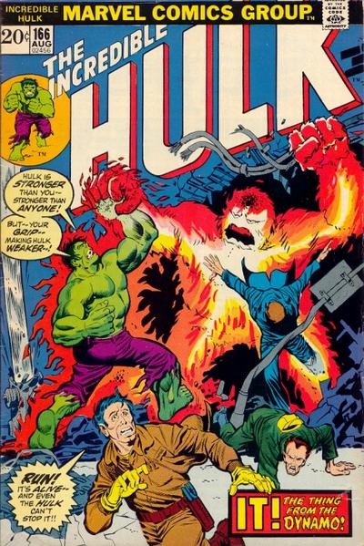 The Incredible Hulk 1968 #166 - back issue - $9.00