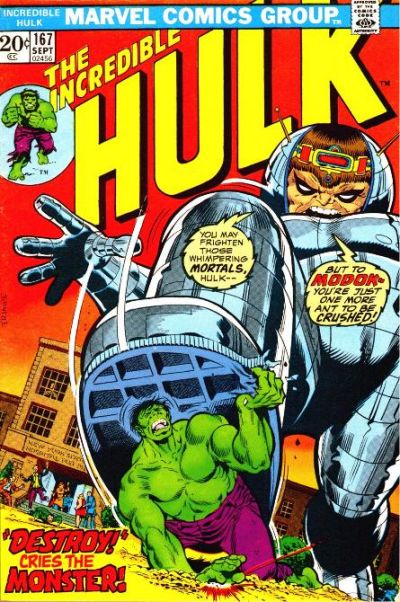 The Incredible Hulk 1968 #167 - reader copy - $4.00