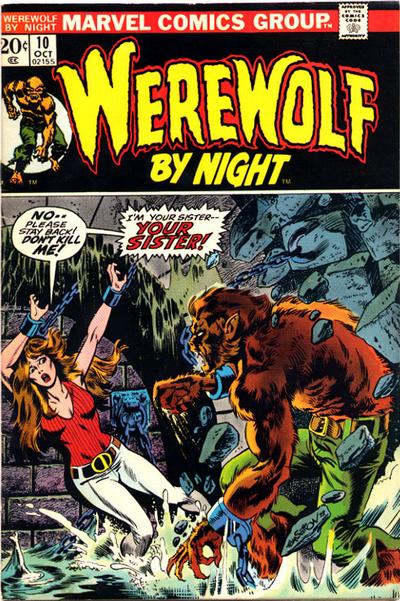 Werewolf by Night 1972 #10 - 8.5 - $18.00