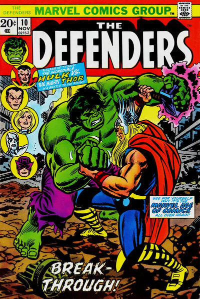The Defenders 1972 #10 - 8.0 - $55.00