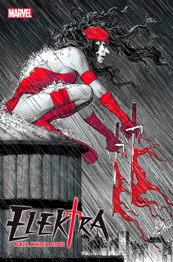 ELEKTRA BLACK WHITE BLOOD #1 (OF 4)