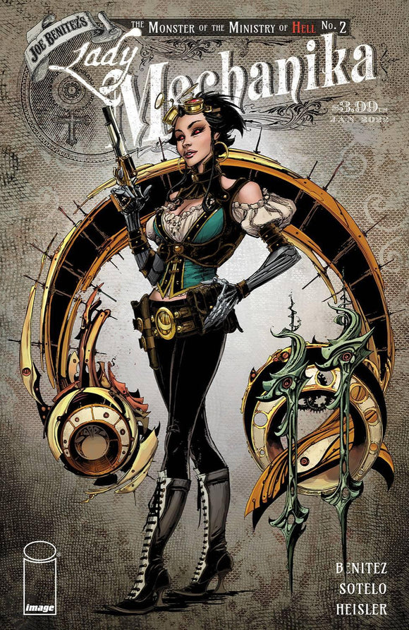 LADY MECHANIKA MONSTER OF MINISTRY #2 CVR A BENITEZ & SOTELO (OF 4)