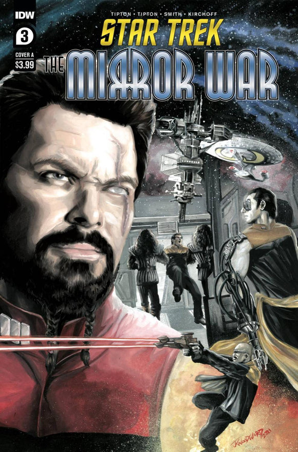 STAR TREK MIRROR WAR #3 CVR A WOODWARD (OF 8)