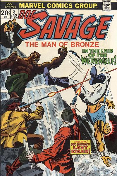 Doc Savage 1972 #8 - back issue - $4.00