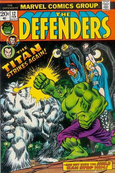 The Defenders 1972 #12 - back issue - $14.00