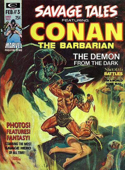 Savage Tales 1971 #3 - 7.5 - $15.00