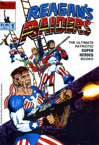 Reagan's Raiders 1986 #1 - back issue - $4.00