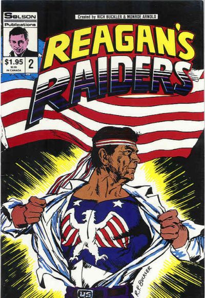 Reagan's Raiders 1986 #2 - back issue - $4.00