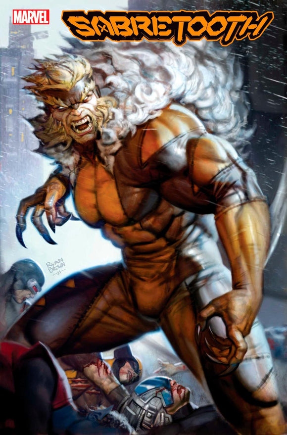 SABRETOOTH #1 BROWN VARIANT