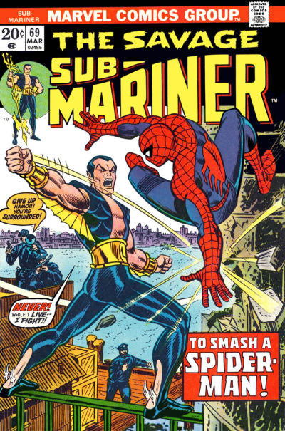 Sub-Mariner 1968 #69 - back issue - $7.00