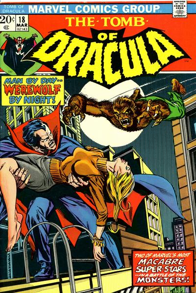 Tomb of Dracula 1972 #18 - CGC 9.6 - $135.00