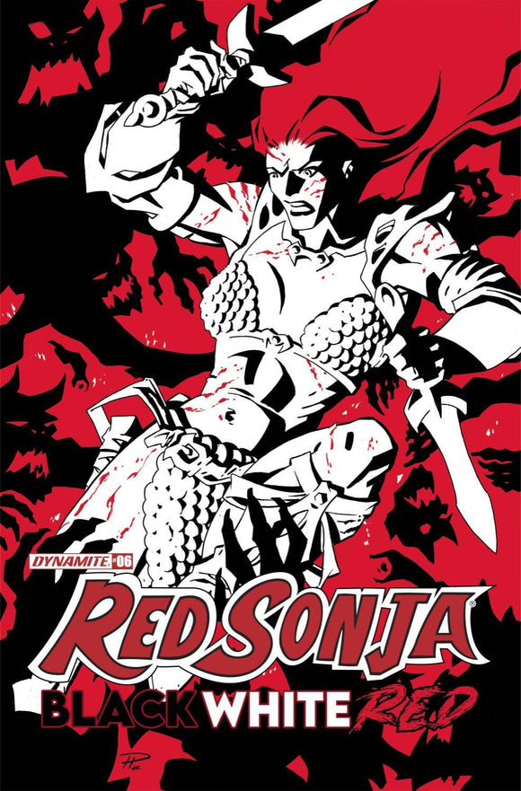 RED SONJA BLACK WHITE RED #7 CVR A LEE