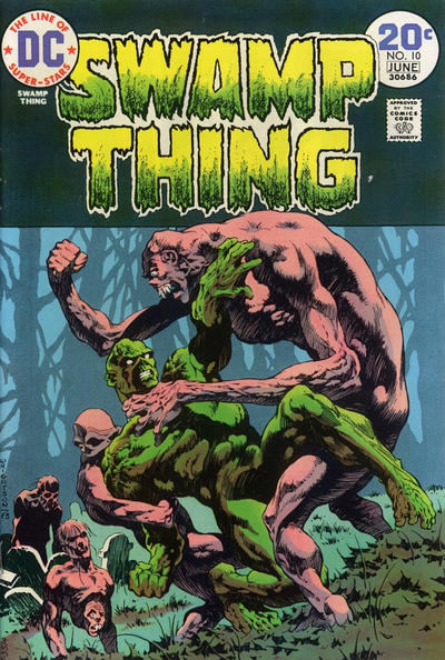 Swamp Thing 1972 #10 - 9.0 - $39.00